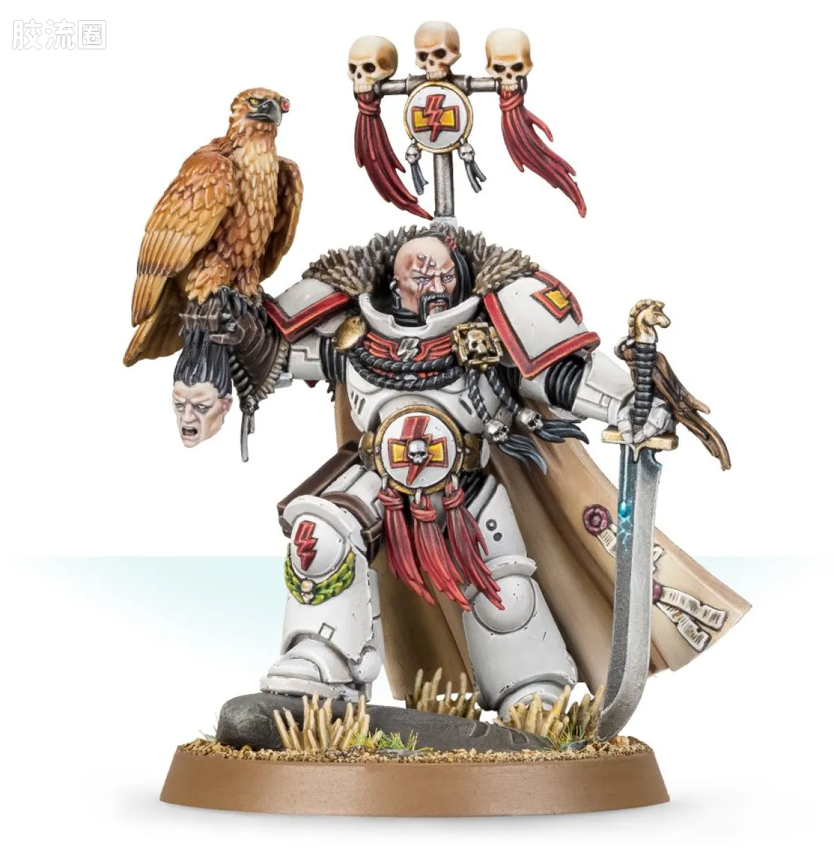 战锤40K Space Marines 星际战士各分支战团特有单位 8版 白疤 三连长 科萨罗可汗 - 图片