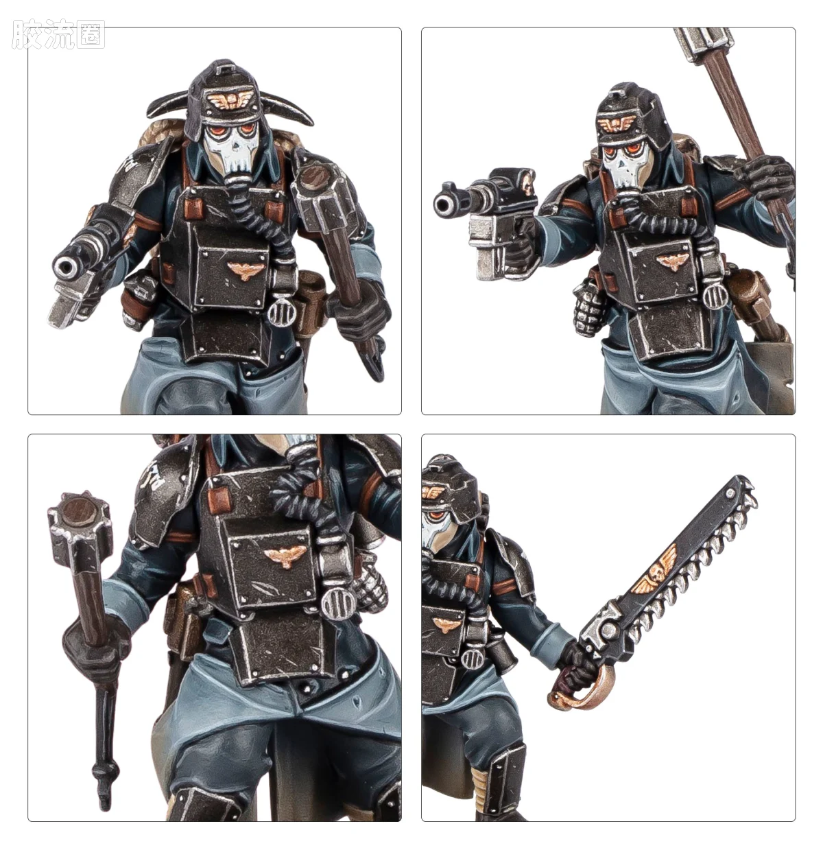 战锤40K Astra Militarum 星界军 10版 克里格 战斗工兵 - 图片