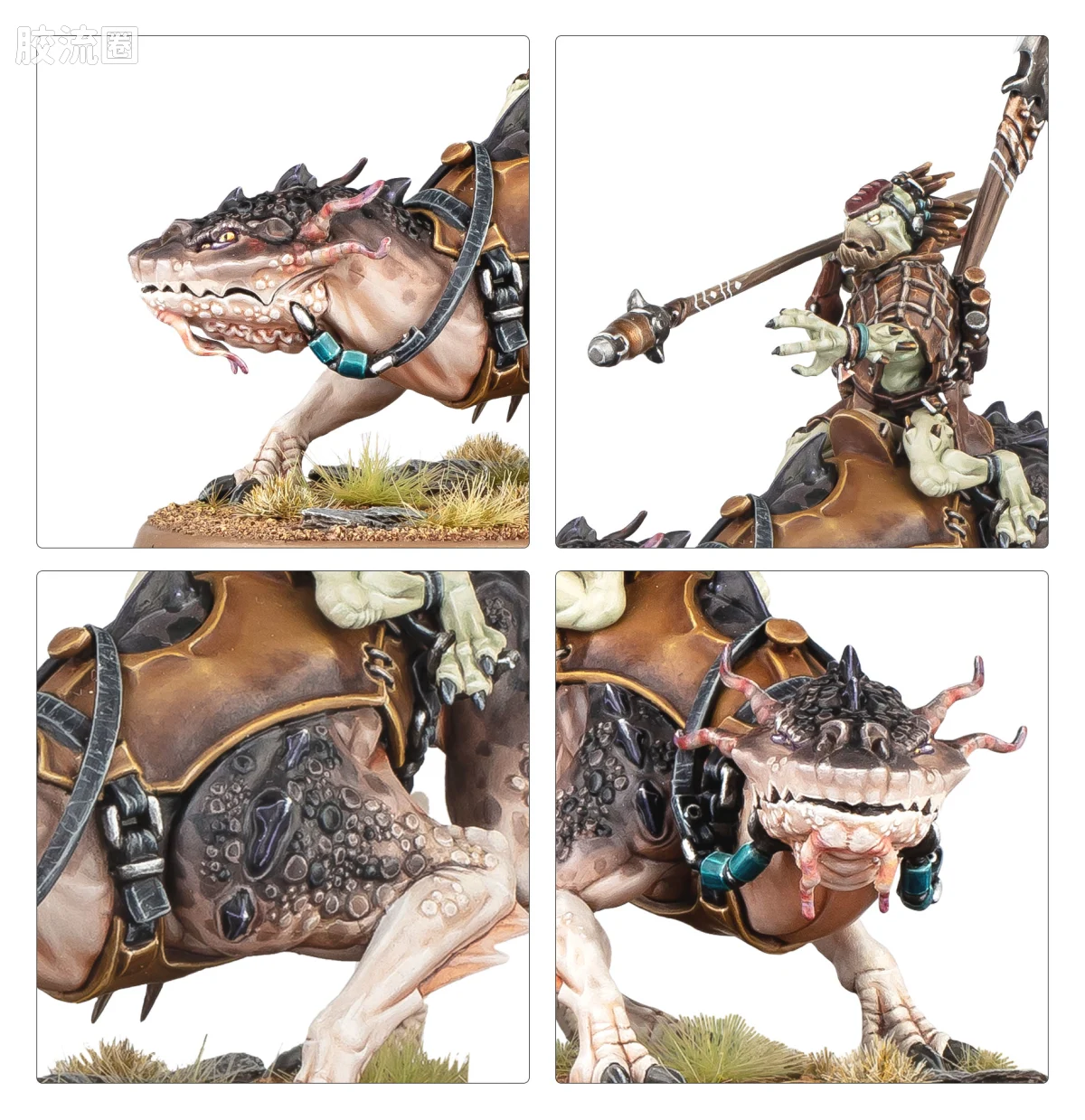 战锤40K T'au Empire 钛帝国 10版 克鲁特独矛 - 图片