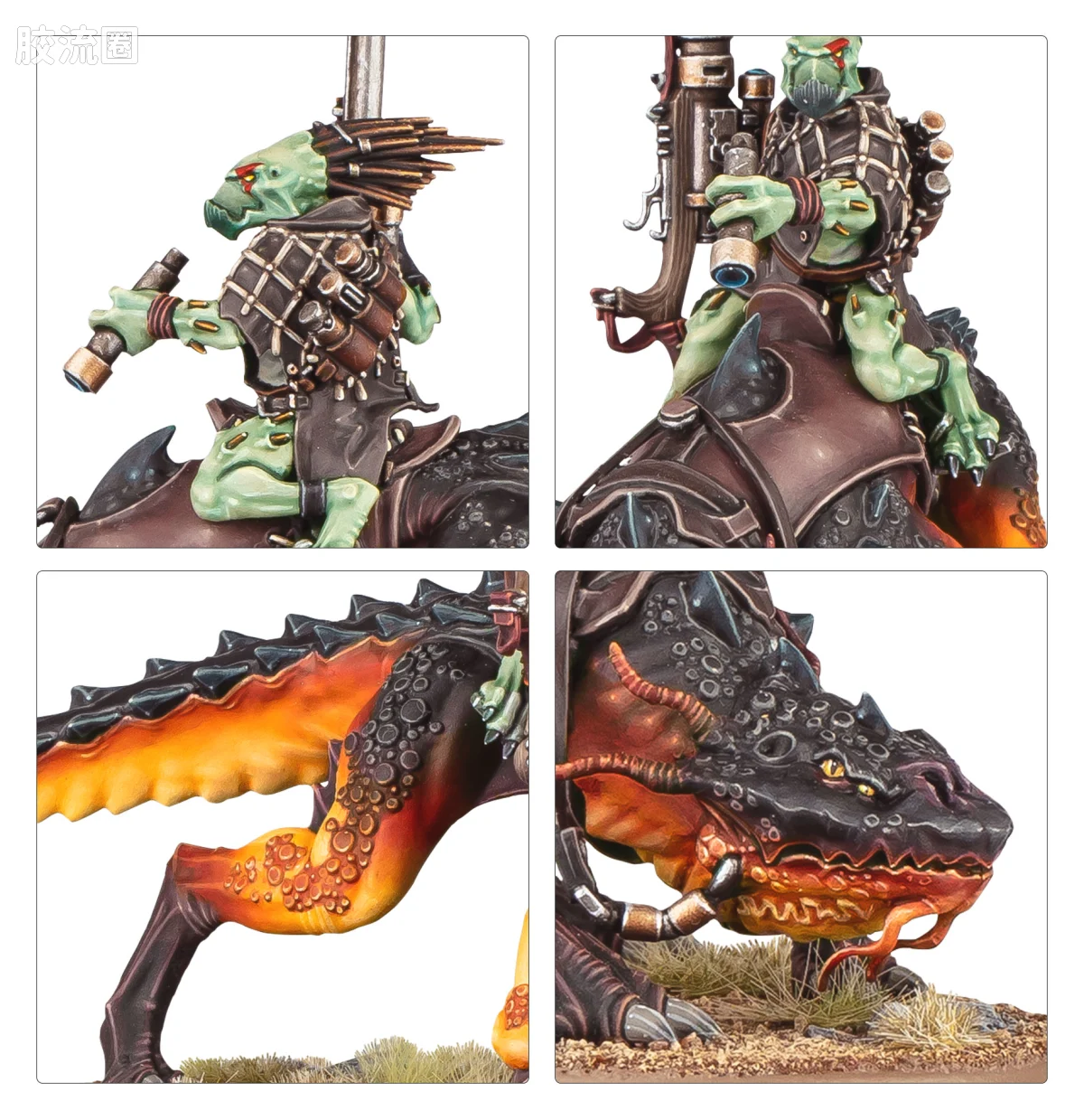 战锤40K T'au Empire 钛帝国 10版 克鲁特独矛 - 图片