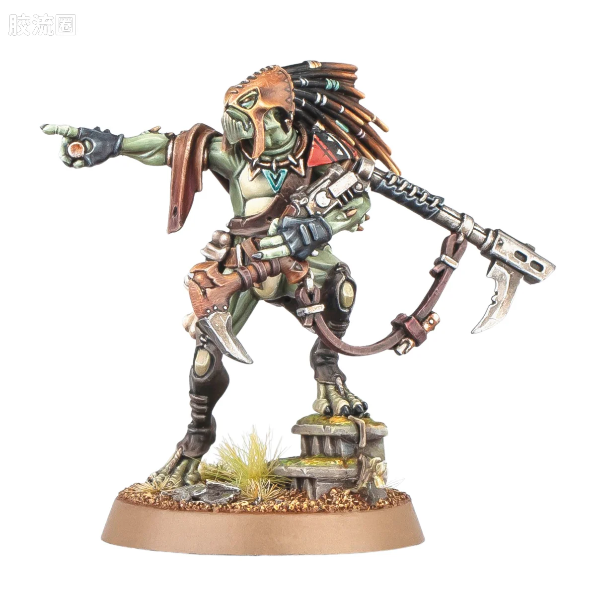 战锤40K T'au Empire 钛帝国 10版 克鲁特踪迹塑形者 - 图片