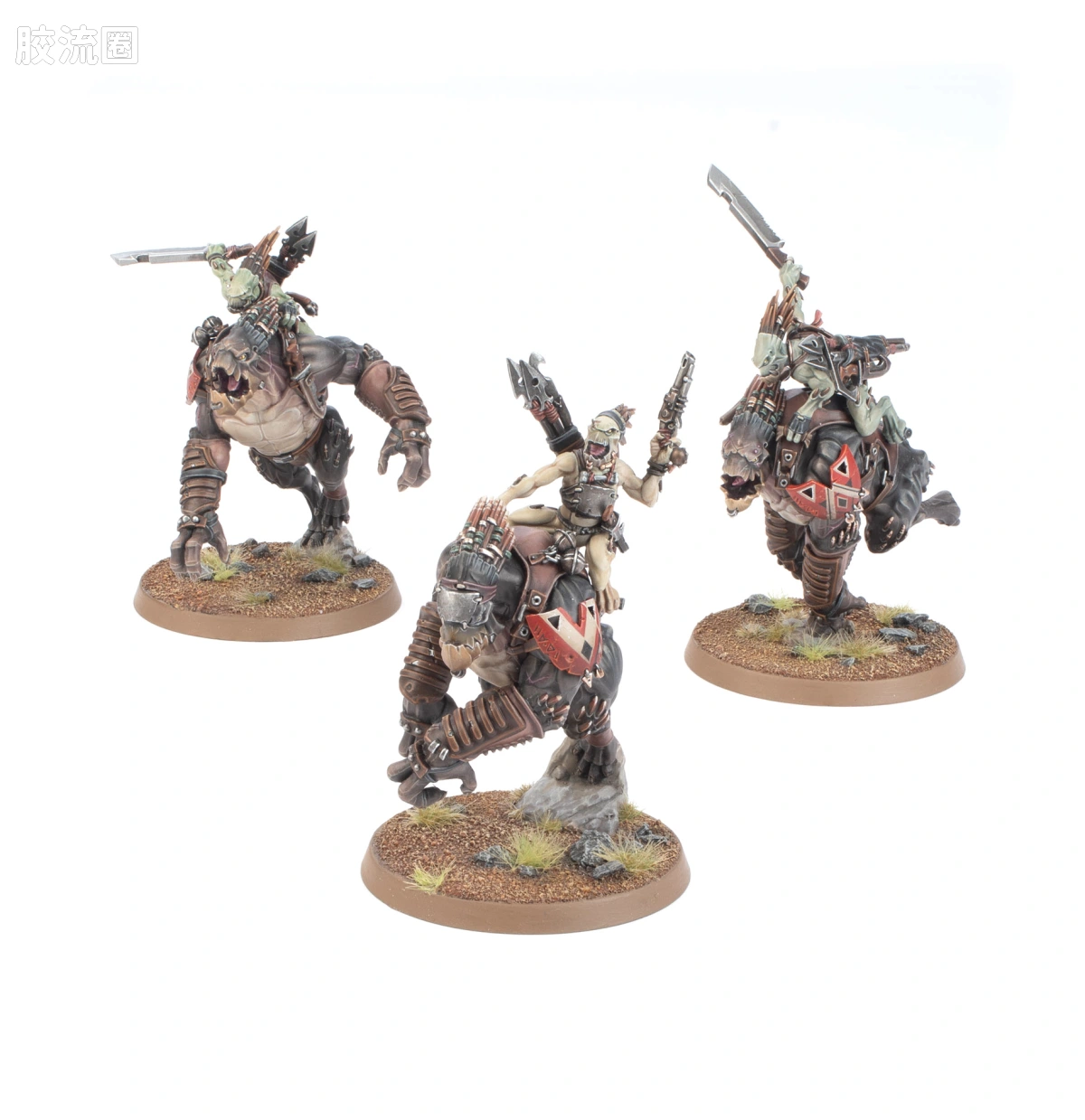 战锤40K T'au Empire 钛帝国 10版 狂暴克鲁特兽 - 图片
