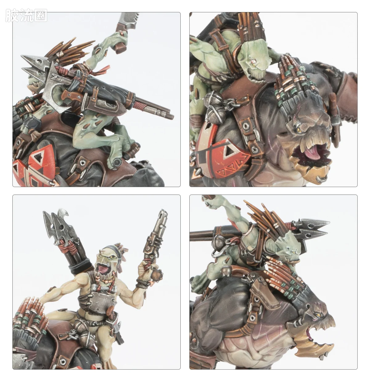 战锤40K T'au Empire 钛帝国 10版 狂暴克鲁特兽 - 图片