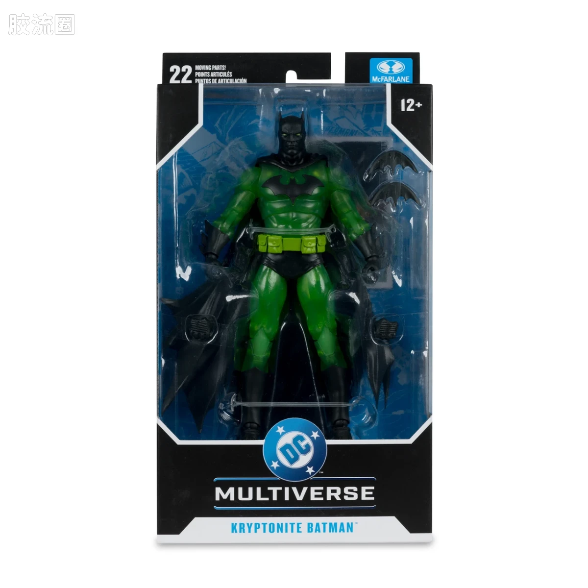 麦克法兰 DC多元宇宙/DC Direct 可动人偶系列 DC漫画系列 氪星石蝙蝠侠 - 图片
