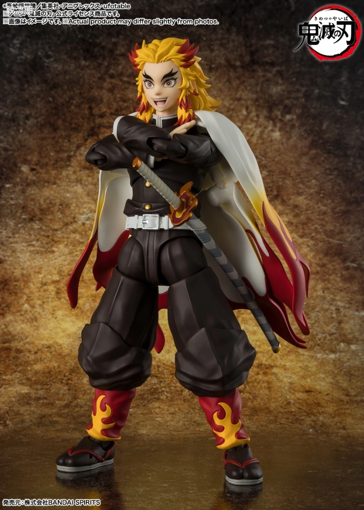 SHF 鬼灭之刃系列 炼狱杏寿郎 - 图片