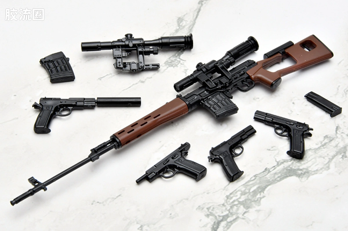 LITTLE ARMORY 系列 LAGG系列 LA-GG02 神枪少女 莉可 SVD / Cz75 型 - 图片