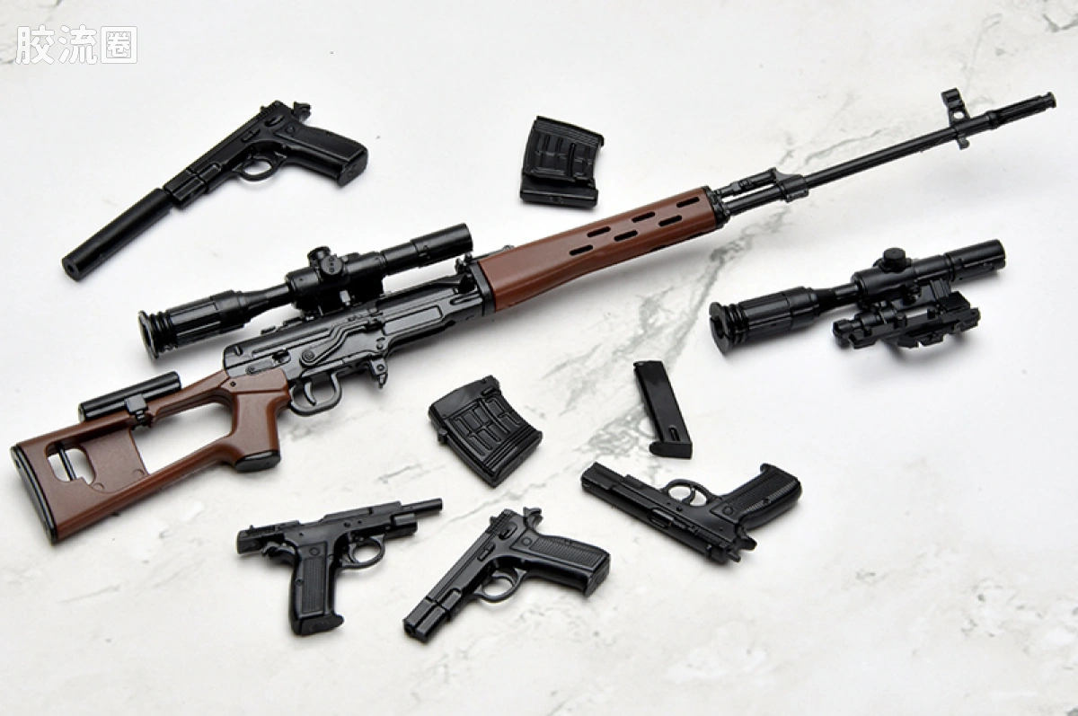 LITTLE ARMORY 系列 LAGG系列 LA-GG02 神枪少女 莉可 SVD / Cz75 型 - 图片