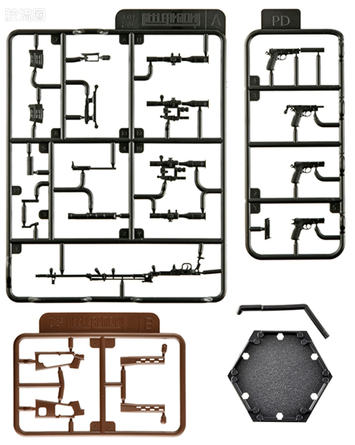LITTLE ARMORY 系列 LAGG系列 LA-GG02 神枪少女 莉可 SVD / Cz75 型 - 图片