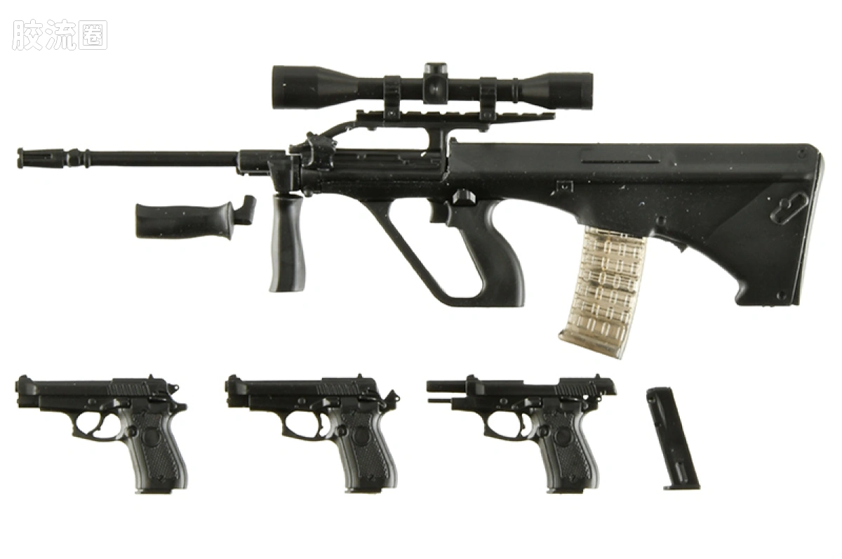 LITTLE ARMORY 系列 LAGG系列 LA-GG04 神枪少女 安杰丽卡 AUG・M84 型 - 图片