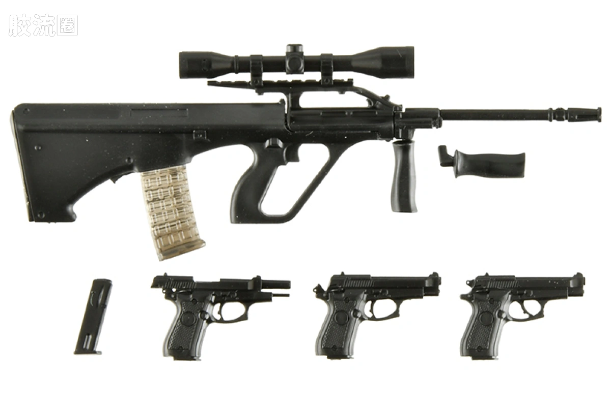 LITTLE ARMORY 系列 LAGG系列 LA-GG04 神枪少女 安杰丽卡 AUG・M84 型 - 图片