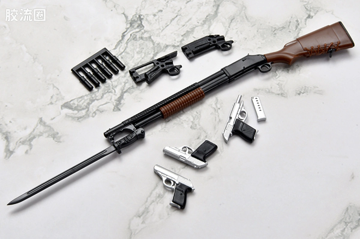 LITTLE ARMORY 系列 LAGG系列 LA-GG05 神枪少女 崔耶拉 M1897堑壕枪·P230型 - 图片
