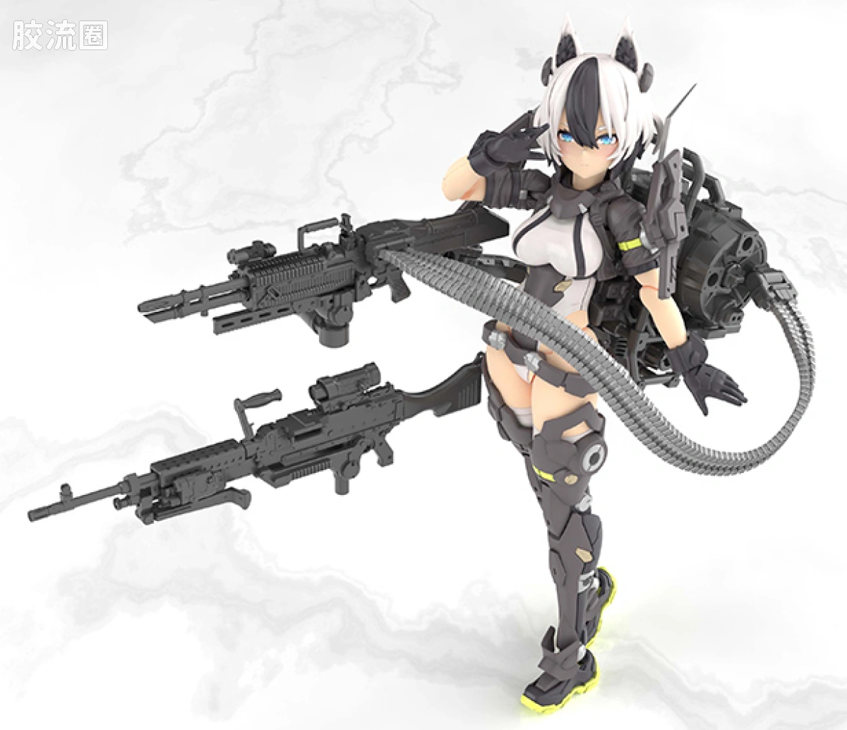 LITTLE ARMORY 系列 LAMD系列 LA-MD03 女神装置装备套装／机枪A - 图片