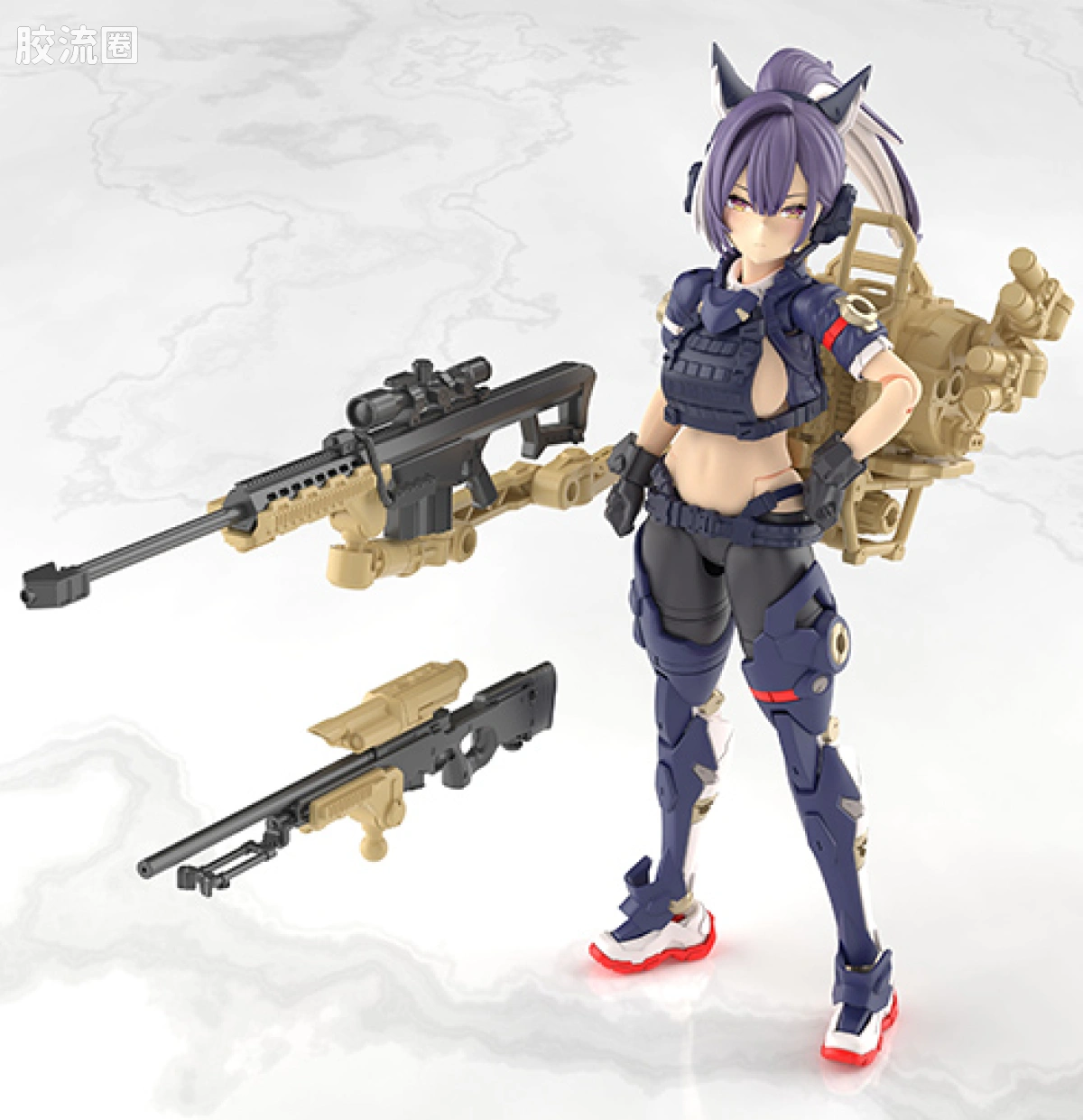 LITTLE ARMORY 系列 LAMD系列 LA-MD04  女神装置装备套装／狙击手A - 图片