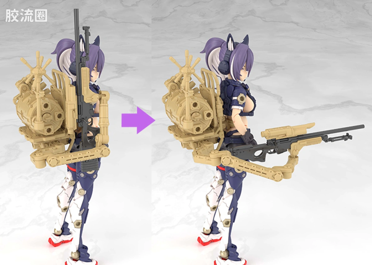 LITTLE ARMORY 系列 LAMD系列 LA-MD04  女神装置装备套装／狙击手A - 图片