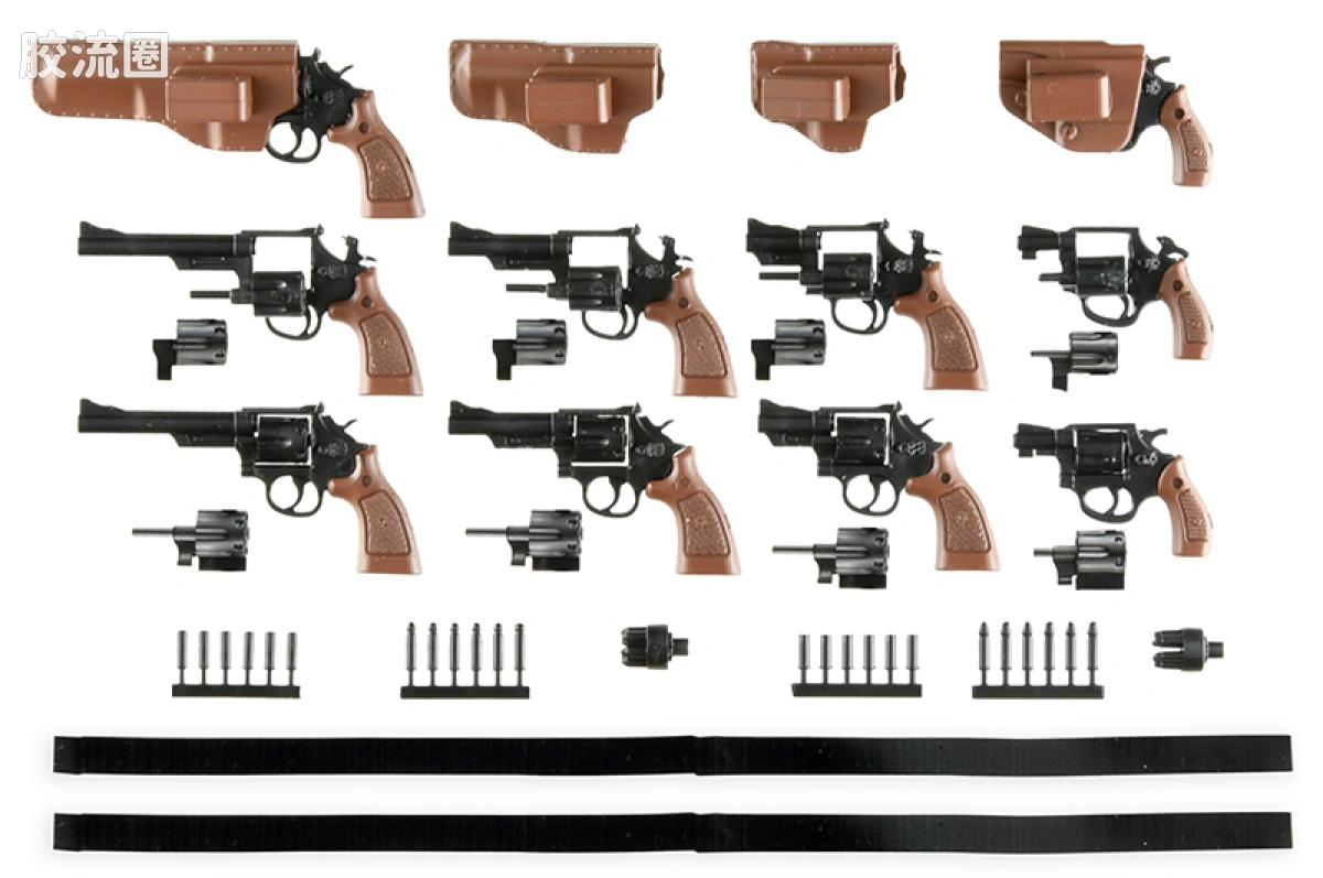 LITTLE ARMORY 系列 普通版 LA111 左轮手枪套装B - 图片
