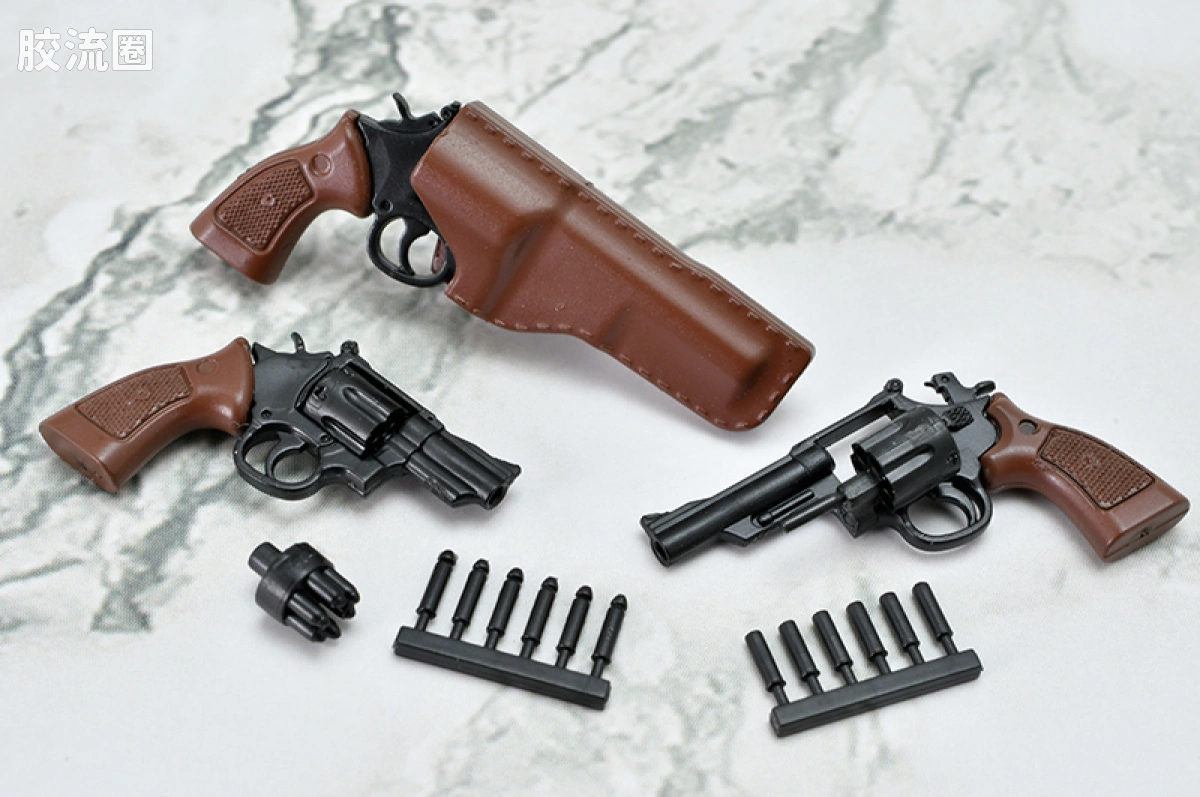 LITTLE ARMORY 系列 普通版 LA111 左轮手枪套装B - 图片