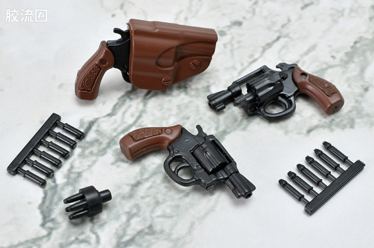 LITTLE ARMORY 系列 普通版 LA111 左轮手枪套装B - 图片