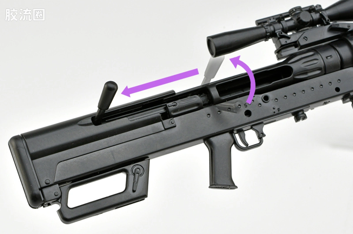 LITTLE ARMORY 系列 普通版 LA113 NTW14.5/20反器材狙击步枪 - 图片