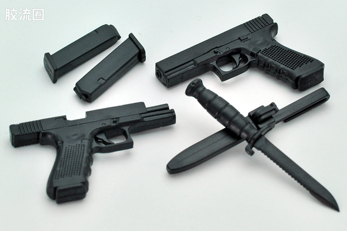 LITTLE ARMORY 系列 普通版 LA115 G17&18C&19手枪 - 图片