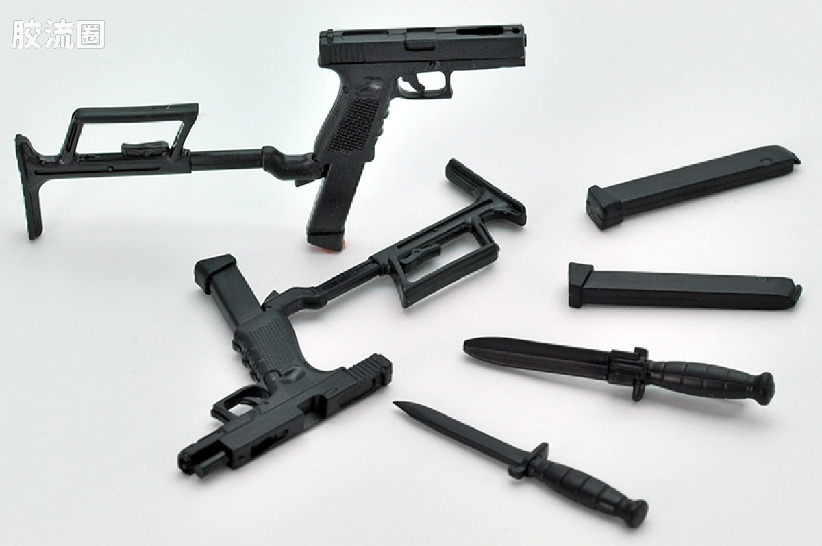 LITTLE ARMORY 系列 普通版 LA115 G17&18C&19手枪 - 图片