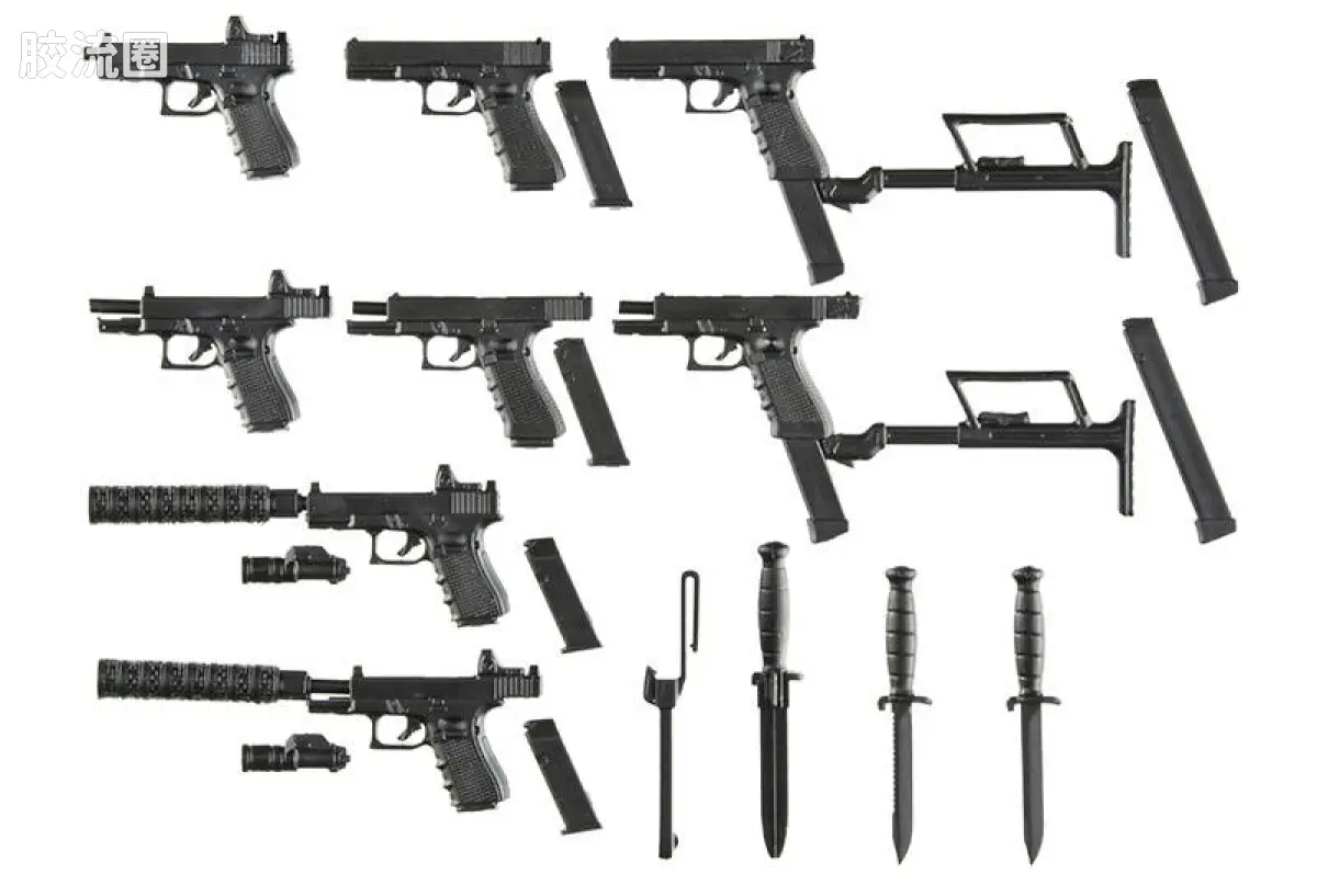 LITTLE ARMORY 系列 普通版 LA115 G17&18C&19手枪