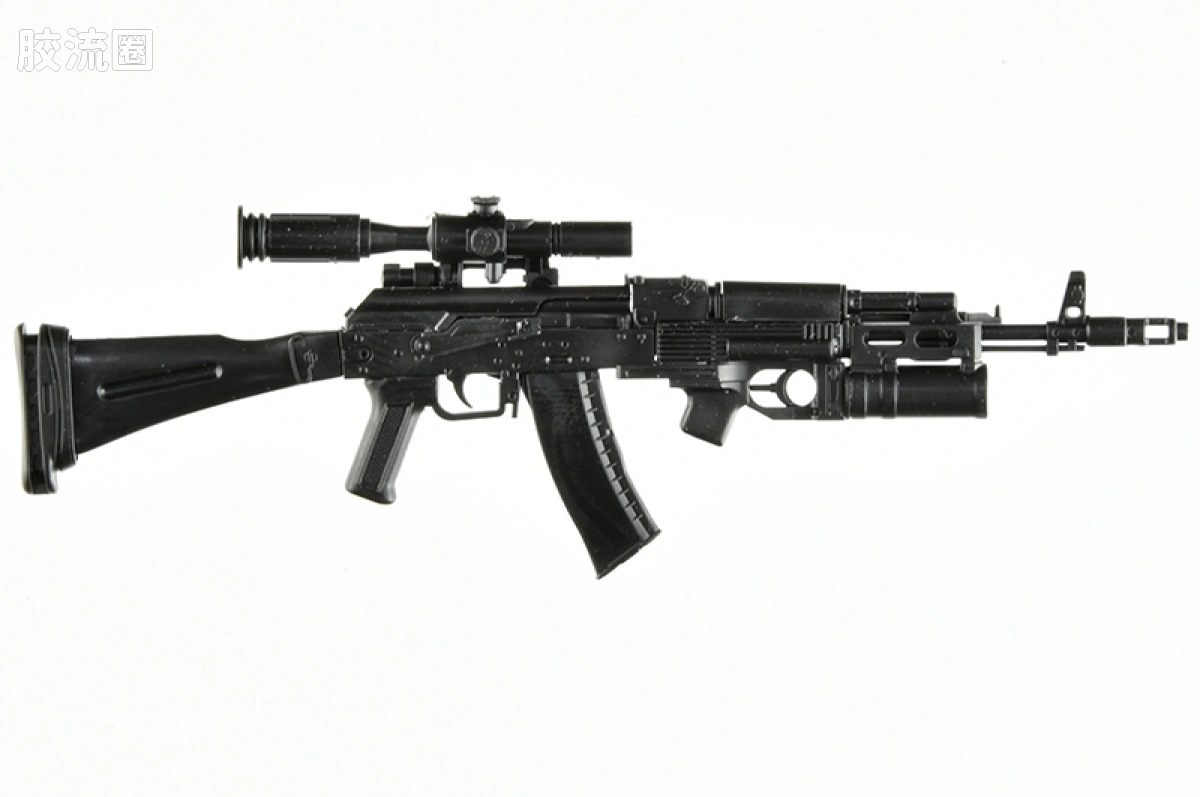 LITTLE ARMORY 系列 普通版 LA117 AK74M突击步枪&GP25榴弹发射器 - 图片