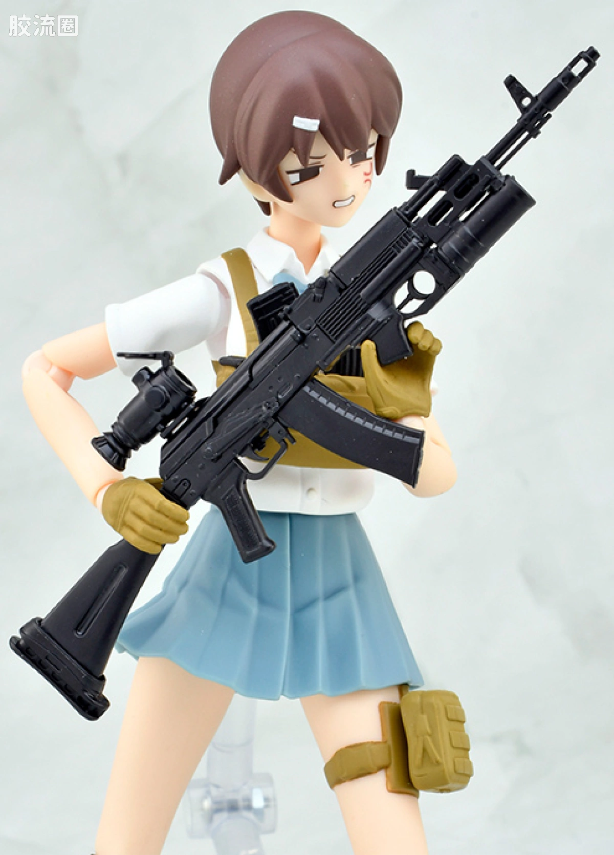 LITTLE ARMORY 系列 普通版 LA117 AK74M突击步枪&GP25榴弹发射器 - 图片