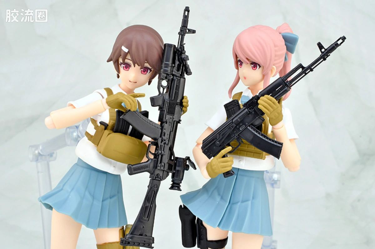 LITTLE ARMORY 系列 普通版 LA117 AK74M突击步枪&GP25榴弹发射器 - 图片