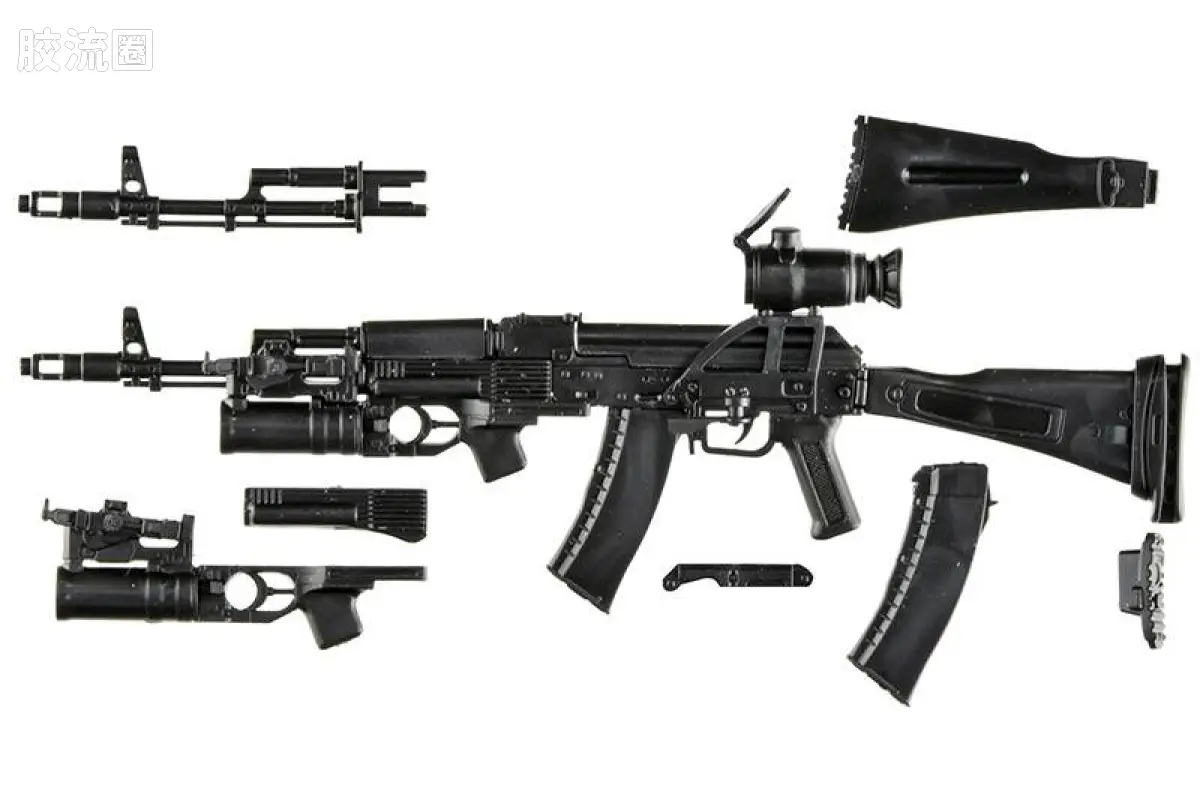LA117 AK74M突击步枪&GP25榴弹发射器