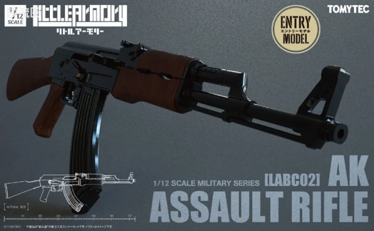 LITTLE ARMORY 系列 LABC系列 LABC02 AK47突击步枪