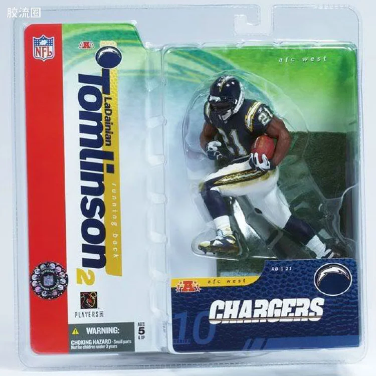 麦克法兰NFL美式足球系列玩具 第10代 LADAINIAN TOMLINSON 2