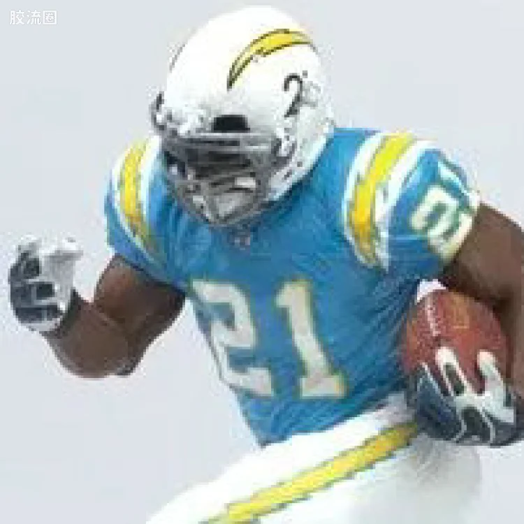 麦克法兰NFL美式足球系列玩具 3寸系列第4代 LADAINIAN TOMLINSON 2