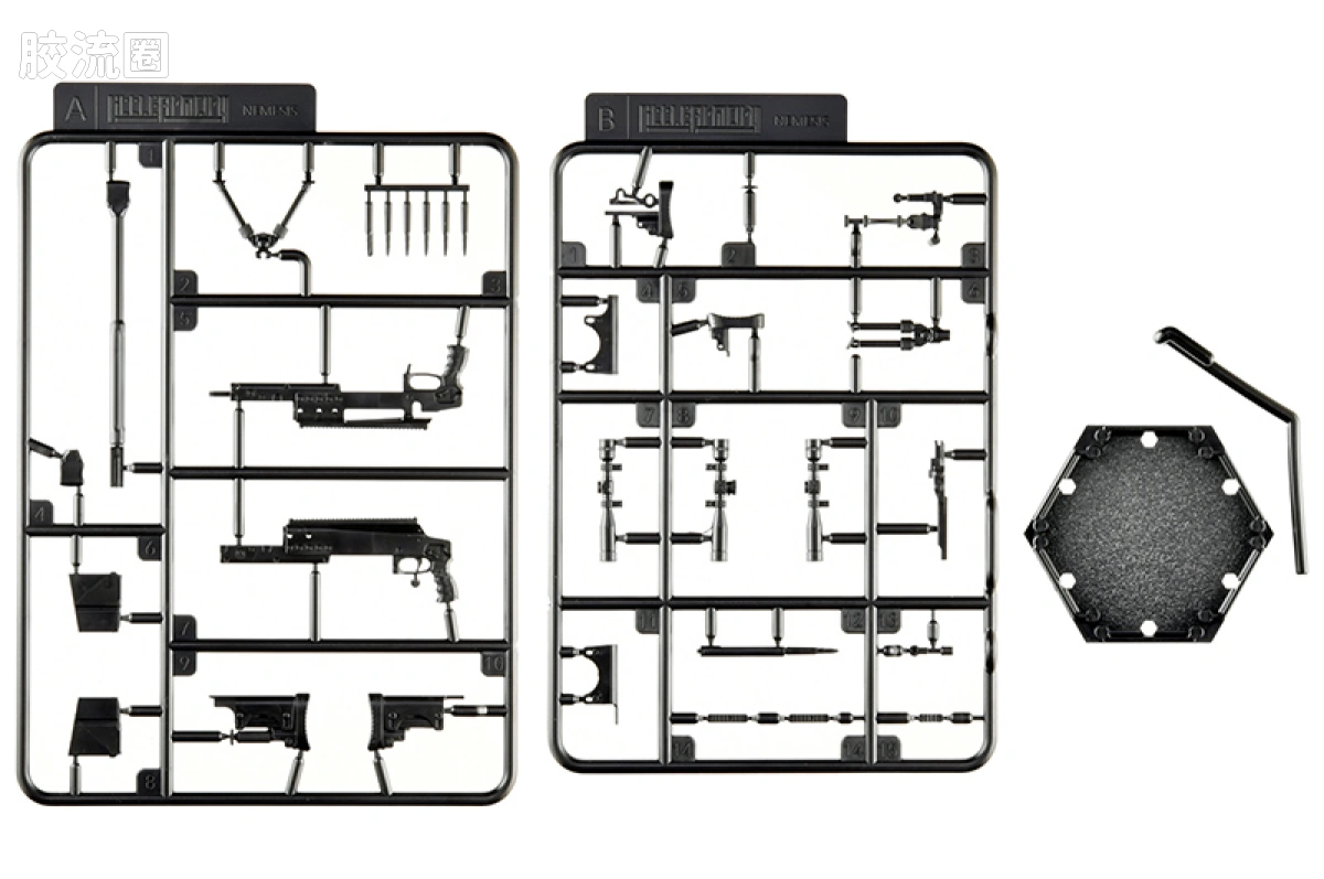 LITTLE ARMORY 系列 LITTLE ARMORY Doll Frontline系列 LADF39 少女前线2 涅墨西斯 - 图片