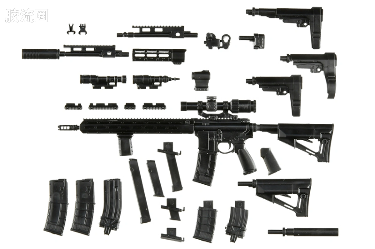 LITTLE ARMORY 系列 LAL系列 LAL06 M4/AR15型 Little Armory 10周年纪念MOD - 图片