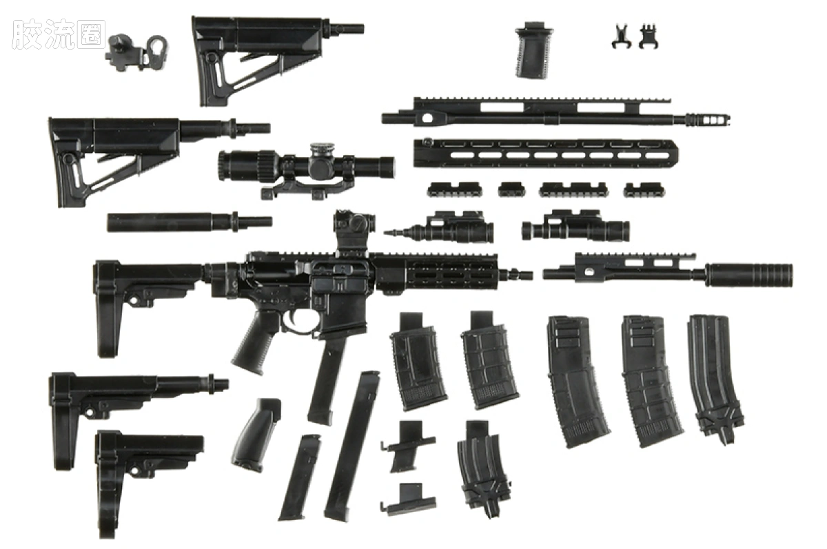 LITTLE ARMORY 系列 LAL系列 LAL06 M4/AR15型 Little Armory 10周年纪念MOD - 图片