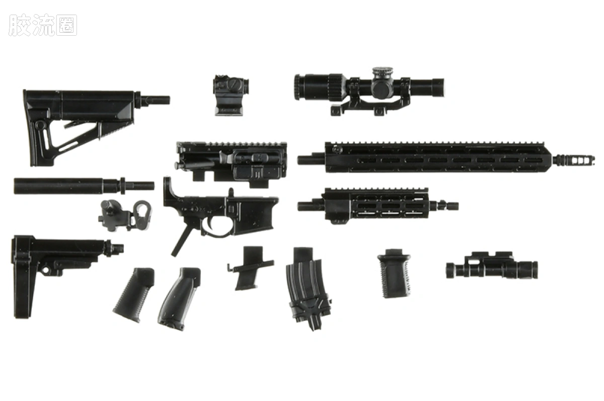 LITTLE ARMORY 系列 LAL系列 LAL06 M4/AR15型 Little Armory 10周年纪念MOD - 图片