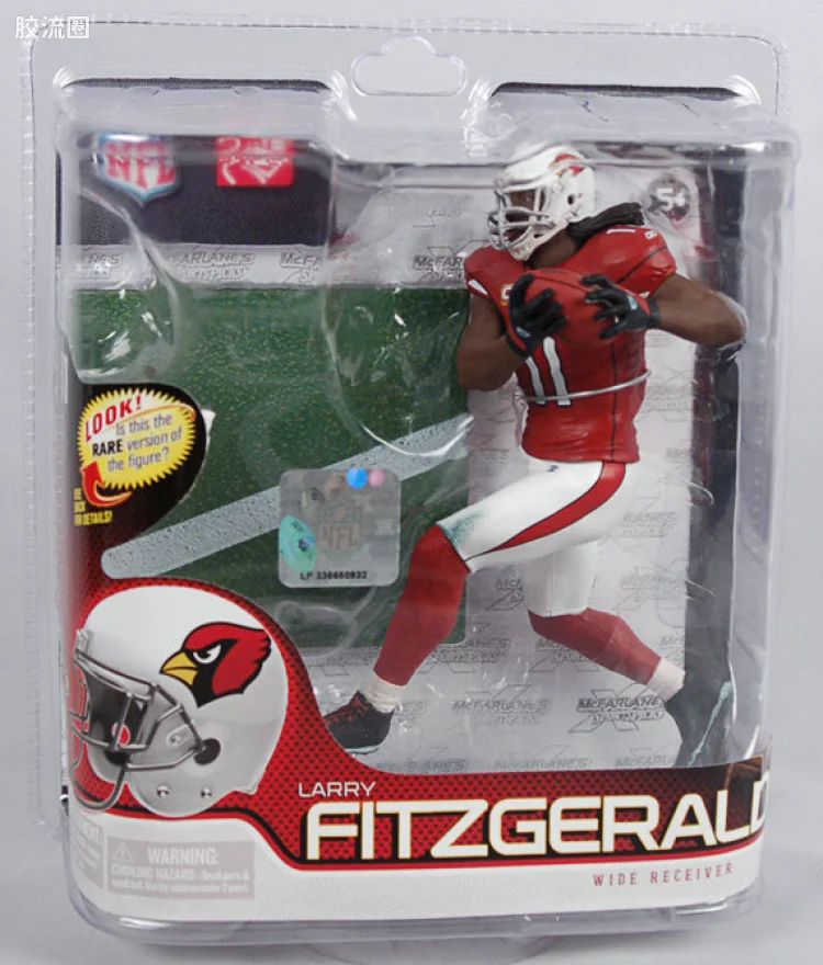 麦克法兰NFL美式足球系列玩具 第27代 LARRY FITZGERALD 2