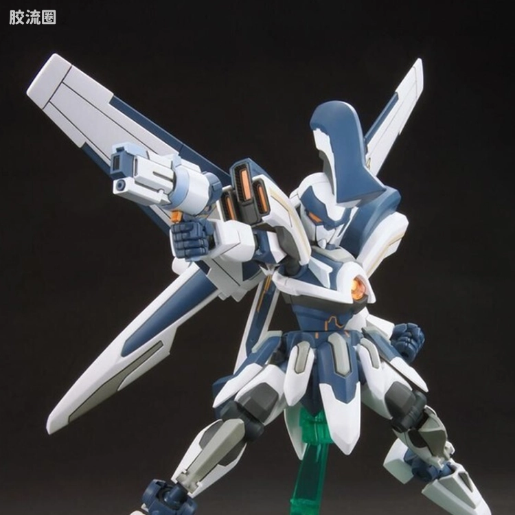 万代纸箱战机系列拼装模型 普通版 LBX 055 Odin M (Multi-weapon rack装备)