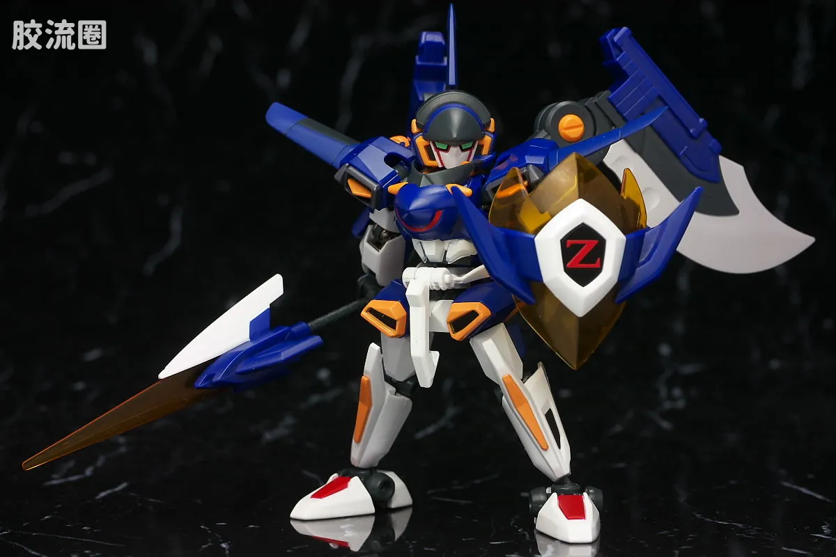 万代纸箱战机系列拼装模型 Z-MODE 完成品 LBX 伊卡洛斯-强袭 & LBX 伊卡洛斯-零式 - 图片