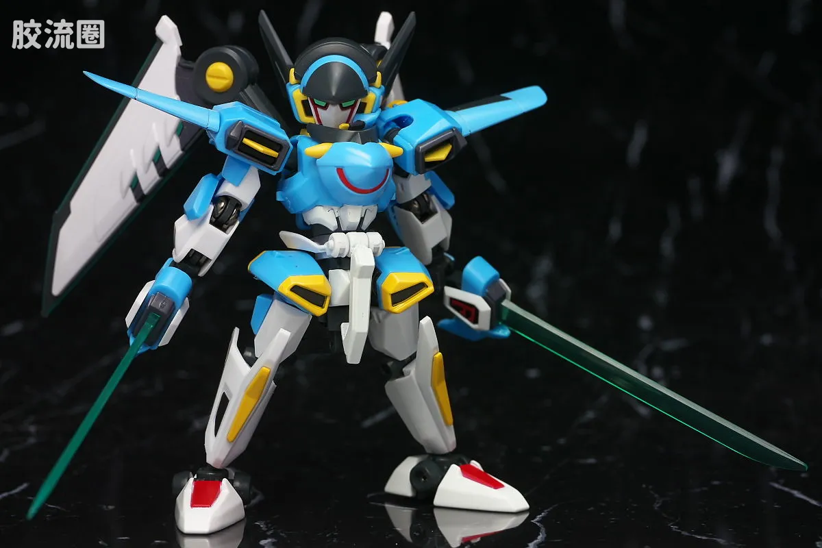 万代纸箱战机系列拼装模型 Z-MODE 完成品 LBX 伊卡洛斯-强袭 & LBX 伊卡洛斯-零式 - 图片