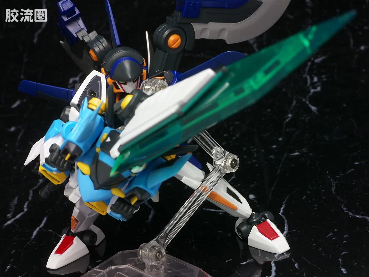 万代纸箱战机系列拼装模型 Z-MODE 完成品 LBX 伊卡洛斯-强袭 & LBX 伊卡洛斯-零式 - 图片