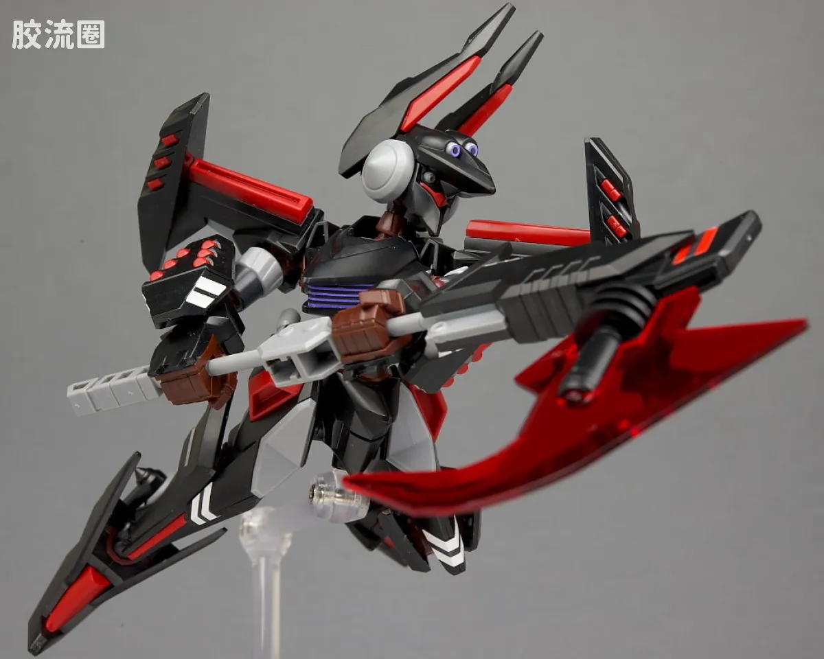 万代纸箱战机系列拼装模型 普通版 046 LBX 古尔泽昂 - 图片