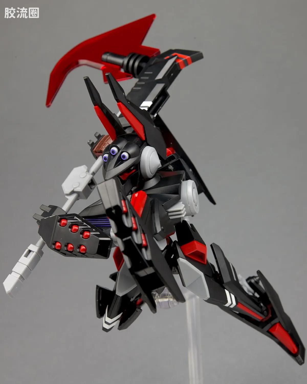 万代纸箱战机系列拼装模型 普通版 046 LBX 古尔泽昂 - 图片