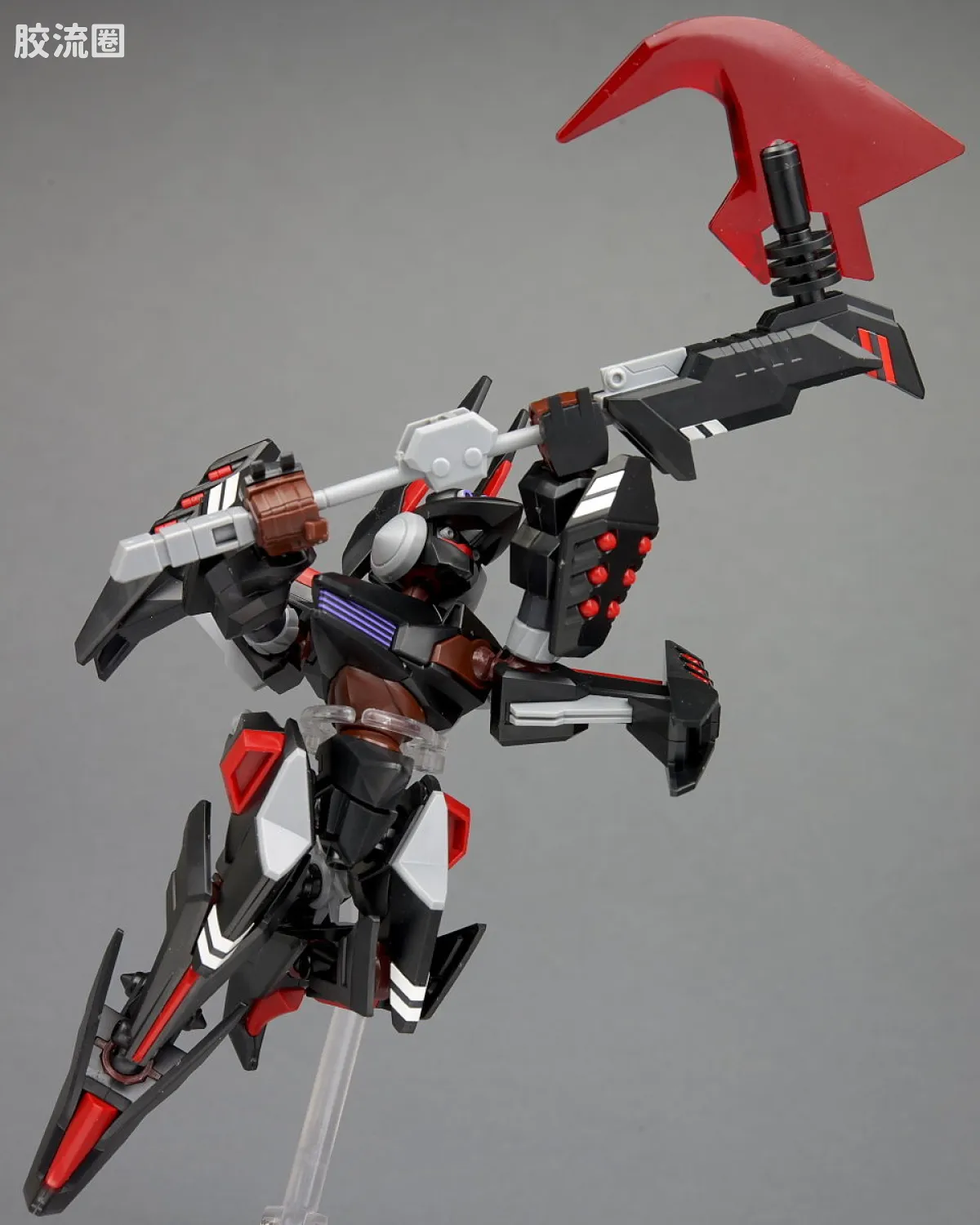 万代纸箱战机系列拼装模型 普通版 046 LBX 古尔泽昂 - 图片