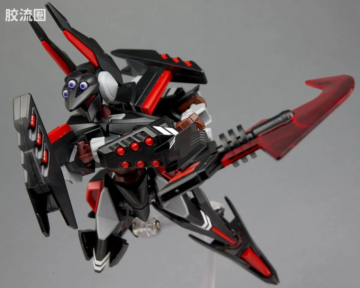 万代纸箱战机系列拼装模型 普通版 046 LBX 古尔泽昂 - 图片