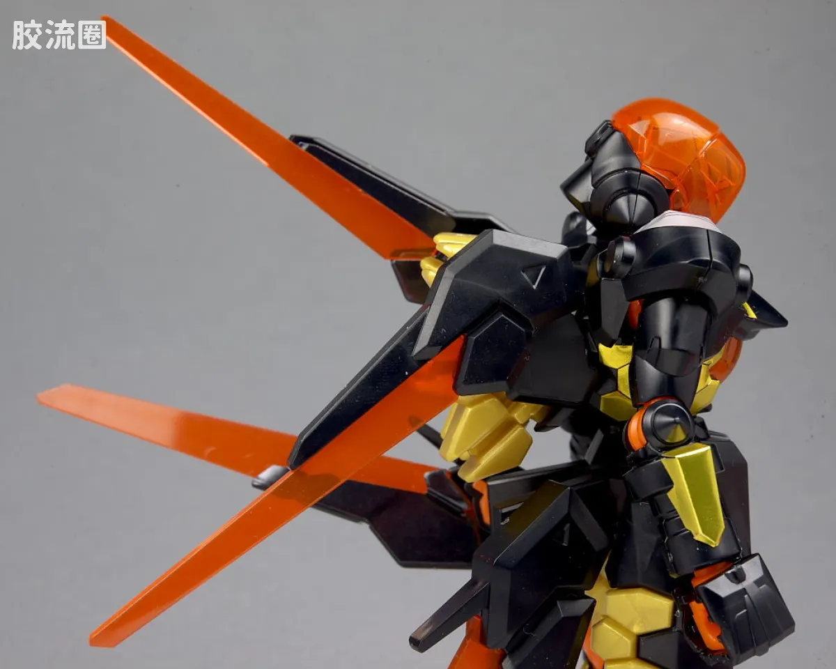 万代纸箱战机系列拼装模型 普通版 053 LBX D-Ezeldee - 图片
