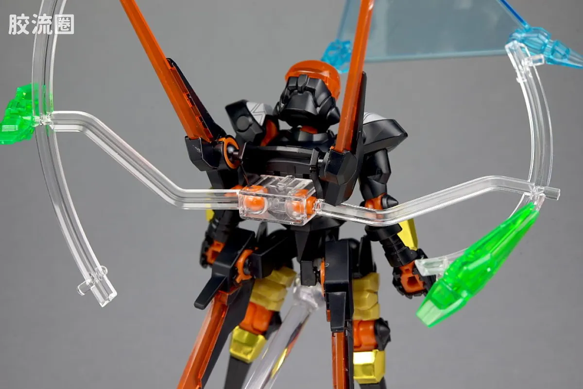 万代纸箱战机系列拼装模型 普通版 053 LBX D-Ezeldee - 图片
