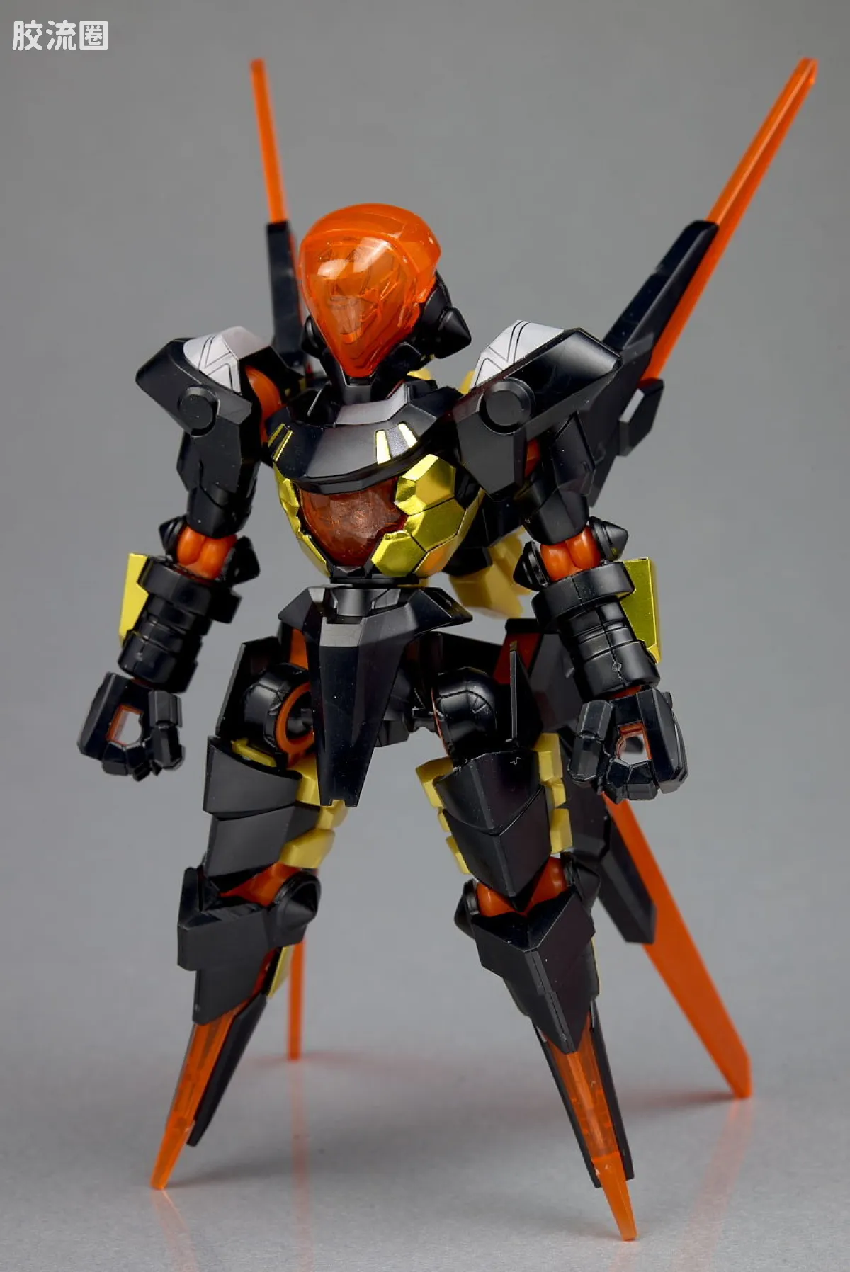 万代纸箱战机系列拼装模型 普通版 053 LBX D-Ezeldee - 图片