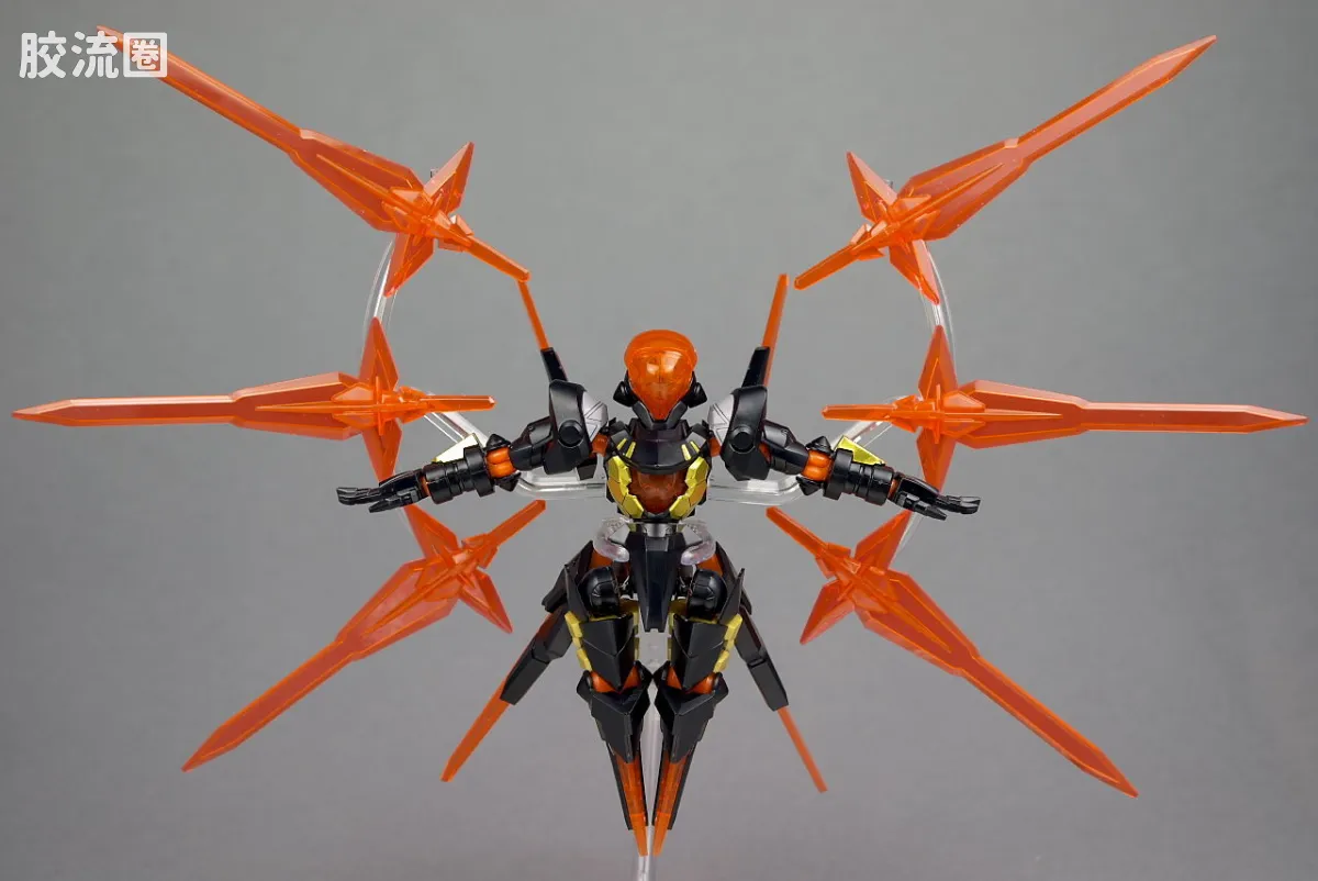 万代纸箱战机系列拼装模型 普通版 053 LBX D-Ezeldee - 图片