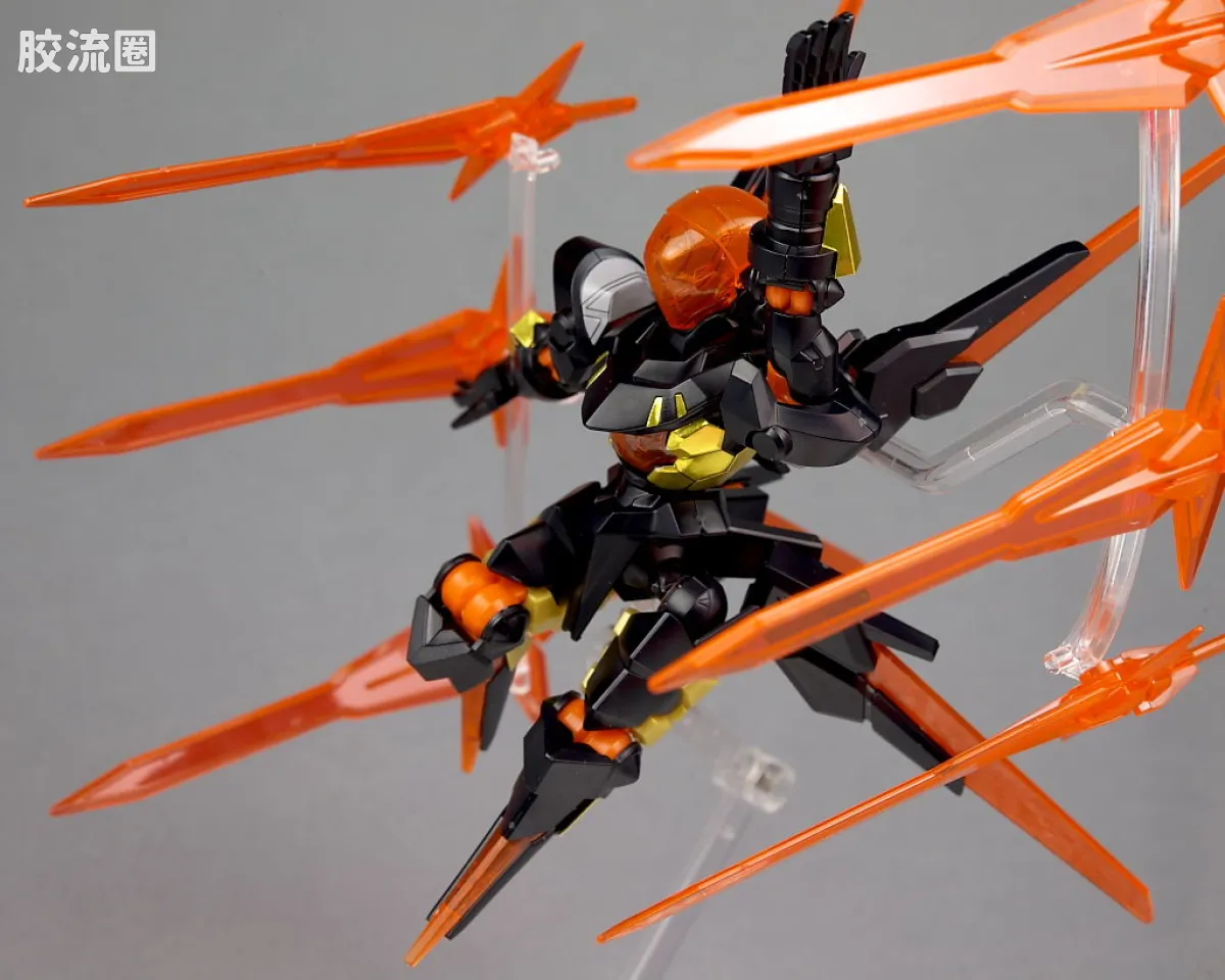 万代纸箱战机系列拼装模型 普通版 053 LBX D-Ezeldee - 图片